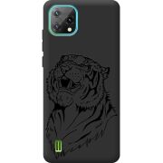 Черный чехол BoxFace Blackview A55 