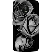 Чехол Uprint Motorola Moto G5 XT1676 Black and White Roses