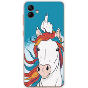 Чехол BoxFace Samsung Galaxy A04e (A042) Fuck Unicorn