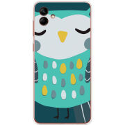 Чехол BoxFace Samsung Galaxy A04e (A042) Green Owl