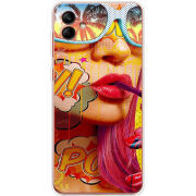 Чехол BoxFace Samsung Galaxy A04e (A042) Yellow Girl Pop Art