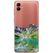 Прозрачный чехол BoxFace Samsung Galaxy A04e (A042) Green Mountain