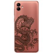 Прозрачный чехол BoxFace Samsung Galaxy A04e (A042) Chinese Dragon