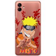 Прозрачный чехол BoxFace Samsung Galaxy A04e (A042) Naruto