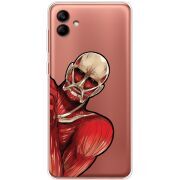 Прозрачный чехол BoxFace Samsung Galaxy A04e (A042) Титан