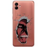 Прозрачный чехол BoxFace Samsung Galaxy A04e (A042) Нападение Титана