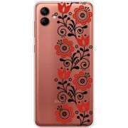 Прозрачный чехол BoxFace Samsung Galaxy A04e (A042) Ethno Ornament