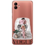 Прозрачный чехол BoxFace Samsung Galaxy A04e (A042) VOGUE