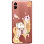 Прозрачный чехол BoxFace Samsung Galaxy A04e (A042) Uni Blonde