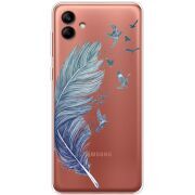 Прозрачный чехол BoxFace Samsung Galaxy A04e (A042) Feather