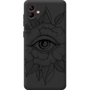 Черный чехол BoxFace Samsung Galaxy A04e (A042) Eye