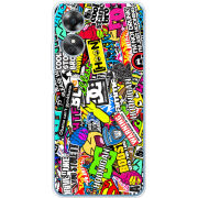 Чехол BoxFace OPPO A17 Multicolored Inscriptions