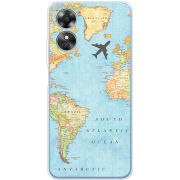 Чехол BoxFace OPPO A17 Карта