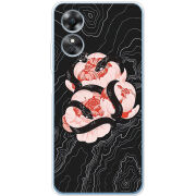 Чехол BoxFace OPPO A17 Snake Rose