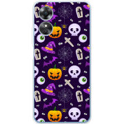 Чехол BoxFace OPPO A17 Halloween Purple Mood