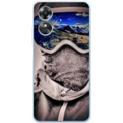 Чехол BoxFace OPPO A17 snowboarder