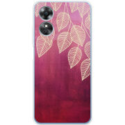 Чехол BoxFace OPPO A17 Gold Leaves