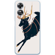 Чехол BoxFace OPPO A17 Black Deer