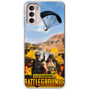 Чехол BoxFace Motorola G41 Pubg parachute