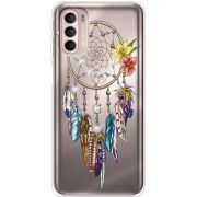 Чехол со стразами Motorola G41 Dreamcatcher