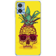 Чехол BoxFace Motorola E22/E22i Pineapple Skull