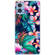 Чехол BoxFace Motorola E22/E22i flowers in the tropics