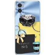 Прозрачный чехол BoxFace Motorola E22/E22i Fashion Pug