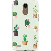 Чехол Uprint LG K10 (2017) M250 L-green Cacti