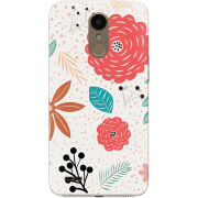 Чехол Uprint LG K10 (2017) M250 Line Flowers