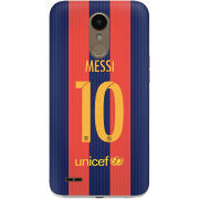 Чехол Uprint LG K10 (2017) M250 Messi 10