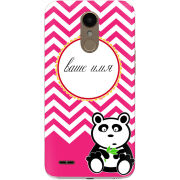 Чехол Uprint LG K10 (2017) M250 Именной Panda