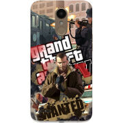 Чехол Uprint LG K10 (2017) M250 GTA 4