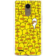 Чехол Uprint LG K10 (2017) M250 Yellow Ducklings