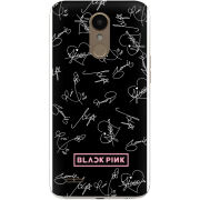 Чехол Uprint LG K10 (2017) M250 Blackpink автограф