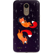 Чехол Uprint LG K10 (2017) M250 Fox-Astronauts