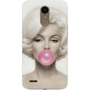 Чехол Uprint LG K10 (2017) M250 Marilyn Monroe Bubble Gum