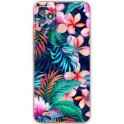Чехол BoxFace Tecno POP 5 GO flowers in the tropics