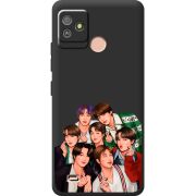 Черный чехол BoxFace Tecno POP 5 GO BTS