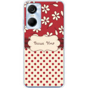 Чехол BoxFace Tecno POP 6 Pro Именной Polka Dots