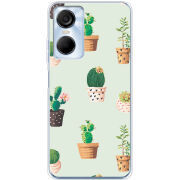 Чехол BoxFace Tecno POP 6 Pro L-green Cacti