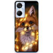 Чехол BoxFace Tecno POP 6 Pro Різдвяна лисичка