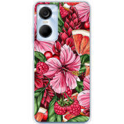 Чехол BoxFace Tecno POP 6 Pro Tropical Flowers