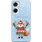 Чехол BoxFace Tecno POP 6 Pro Fox З новим роком!