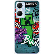 Чехол BoxFace Tecno POP 6 Pro Minecraft Graffiti