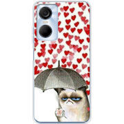 Чехол BoxFace Tecno POP 6 Pro Raining Hearts