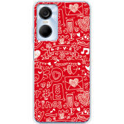 Чехол BoxFace Tecno POP 6 Pro Happy Valentines