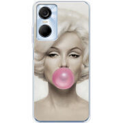 Чехол BoxFace Tecno POP 6 Pro Marilyn Monroe Bubble Gum