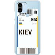 Прозрачный чехол BoxFace Xiaomi Redmi A1 Plus Ticket Kiev