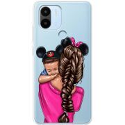 Прозрачный чехол BoxFace Xiaomi Redmi A1 Plus Mouse Mommy