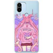 Прозрачный чехол BoxFace Xiaomi Redmi A1 Plus Wiked Lady